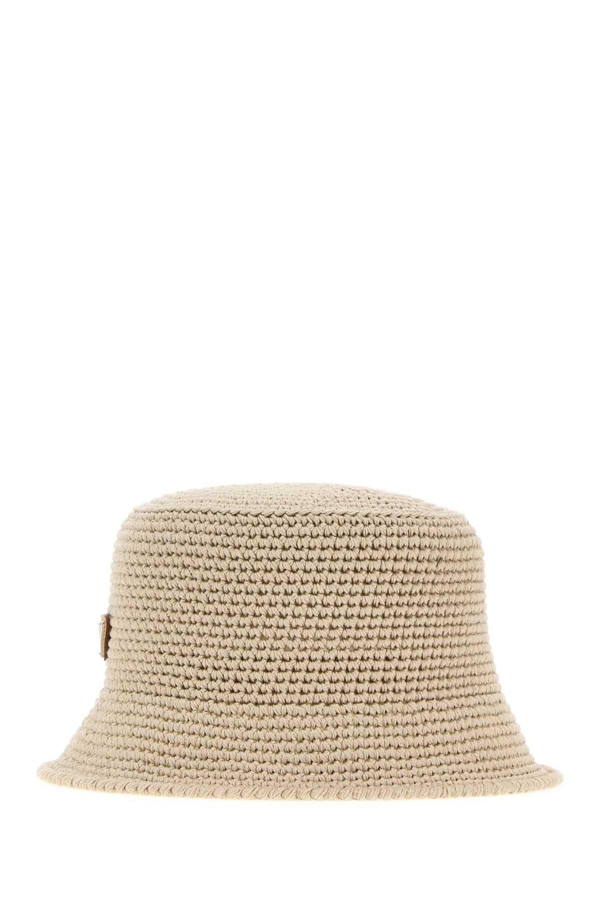 PRADA Nylon Bucket Hat for Men Black