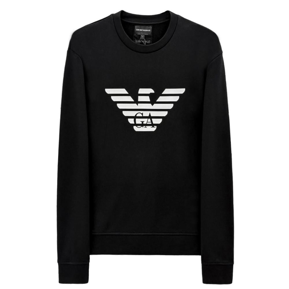 Emporio Armani Graphic Logo Crewneck Sweatshirt for Men