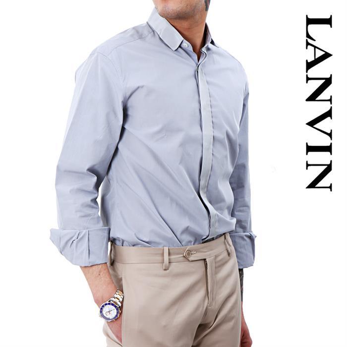 Lanvin Men’s Long Sleeve Dress Shirt M05CM104AB074BR 11