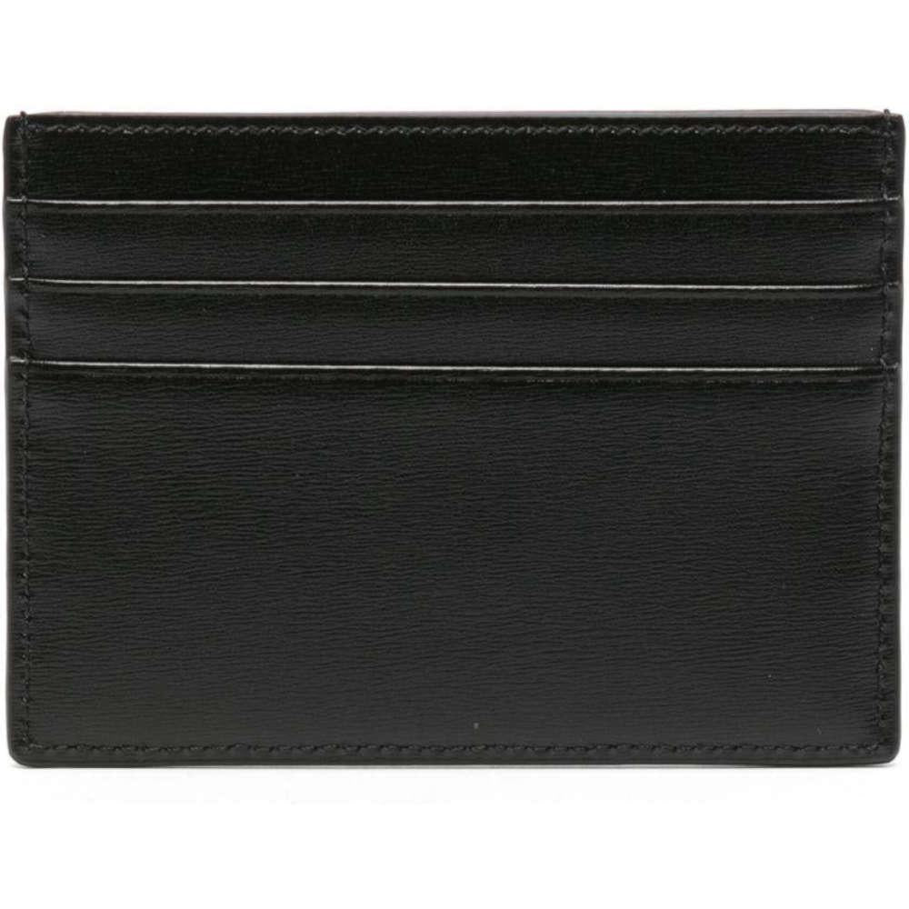 CELINE Triomphe Black Leather Women’s Card Holder Wallet