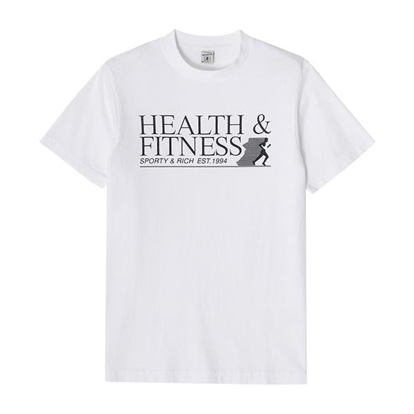 SPORTY&RICH Unisex Short Sleeve T-Shirt TS865WH