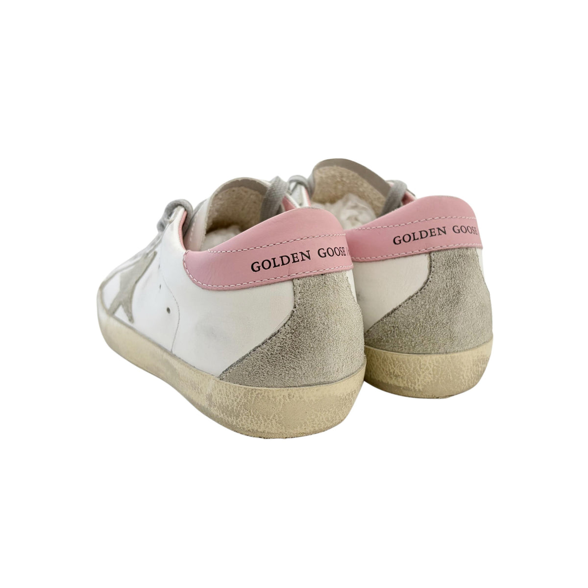 GOLDEN GOOSE Superstar Leather Low-Top Sneakers Women’s White