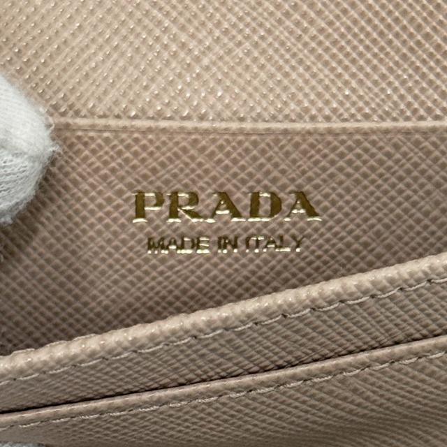 PRADA Saffiano Leather Card Holder with Triangle Logo 1MC122 QHH F0236