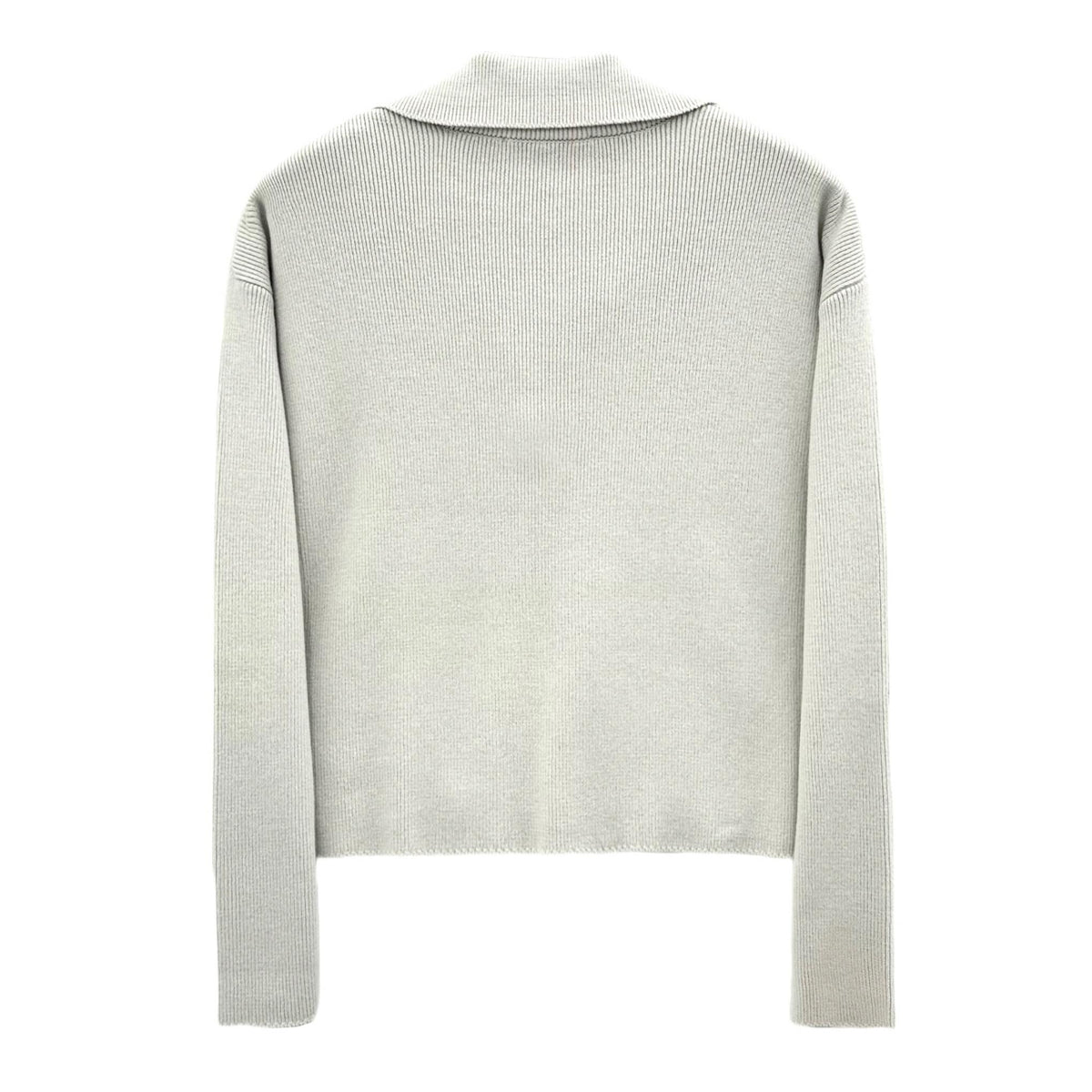 AMI Heart Logo Collar Knit V-Neck Sweater Unisex UPL346 193