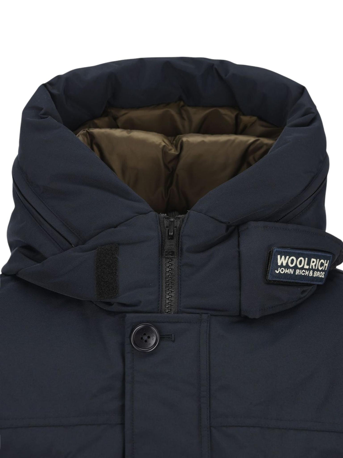 Woolrich Black Down Puffer Jacket for Men