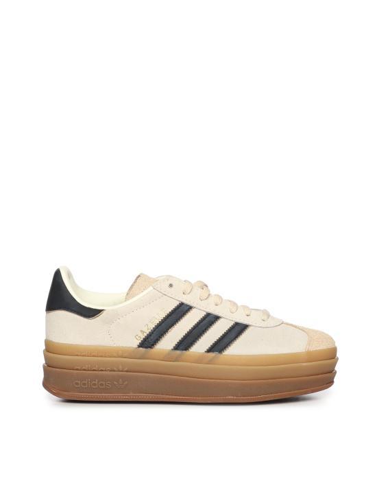 Adidas Gazelle Bold Sneakers JS3892 Cream White Core Black Sand Strata DOM