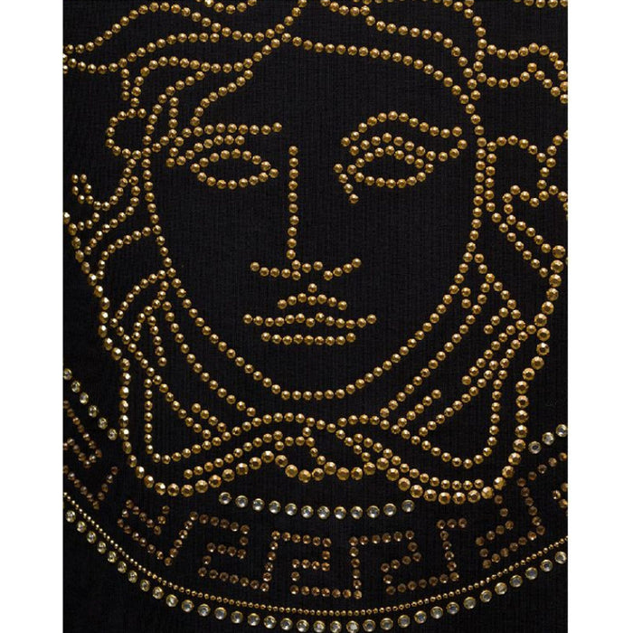 Versace Medusa Logo Short Sleeve T-Shirt Black