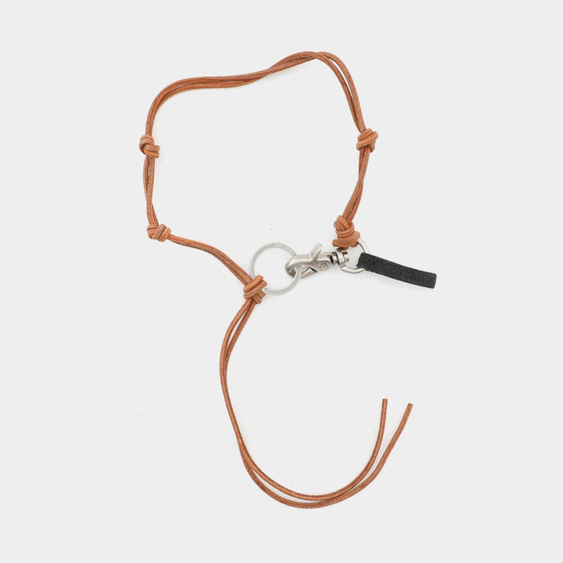 OUR LEGACY Radon Natural Leather Powder Unisex Necklace A4228 LN