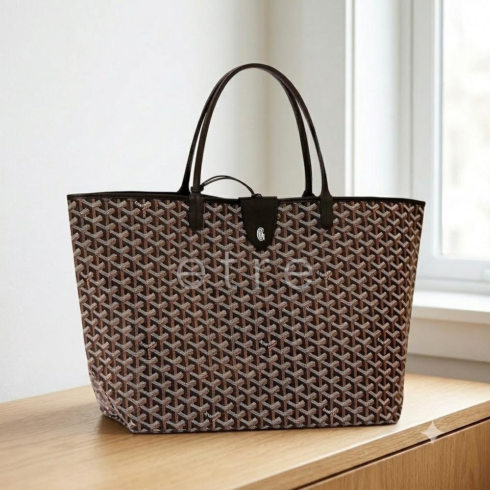GOYARD Saint Louis GM Black Women’s Tote Bag