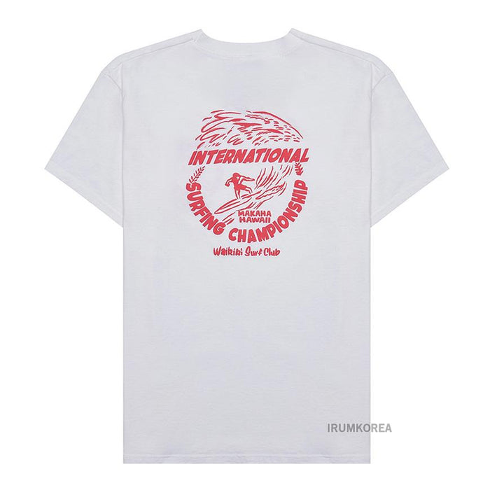 Wild Donkey Unisex Makaha T-Shirt White