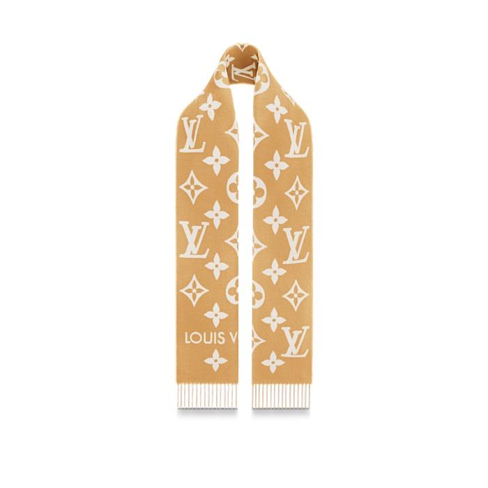 Louis Vuitton Simply Signature Scarf Beige M77728