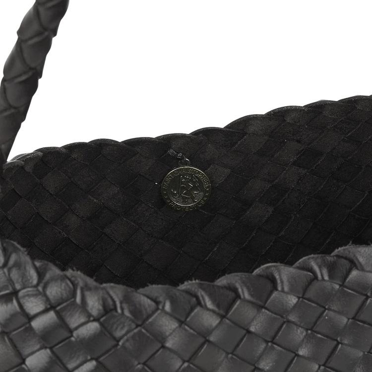 Dragon Diffusion Rosanna Black Leather Shoulder Bag