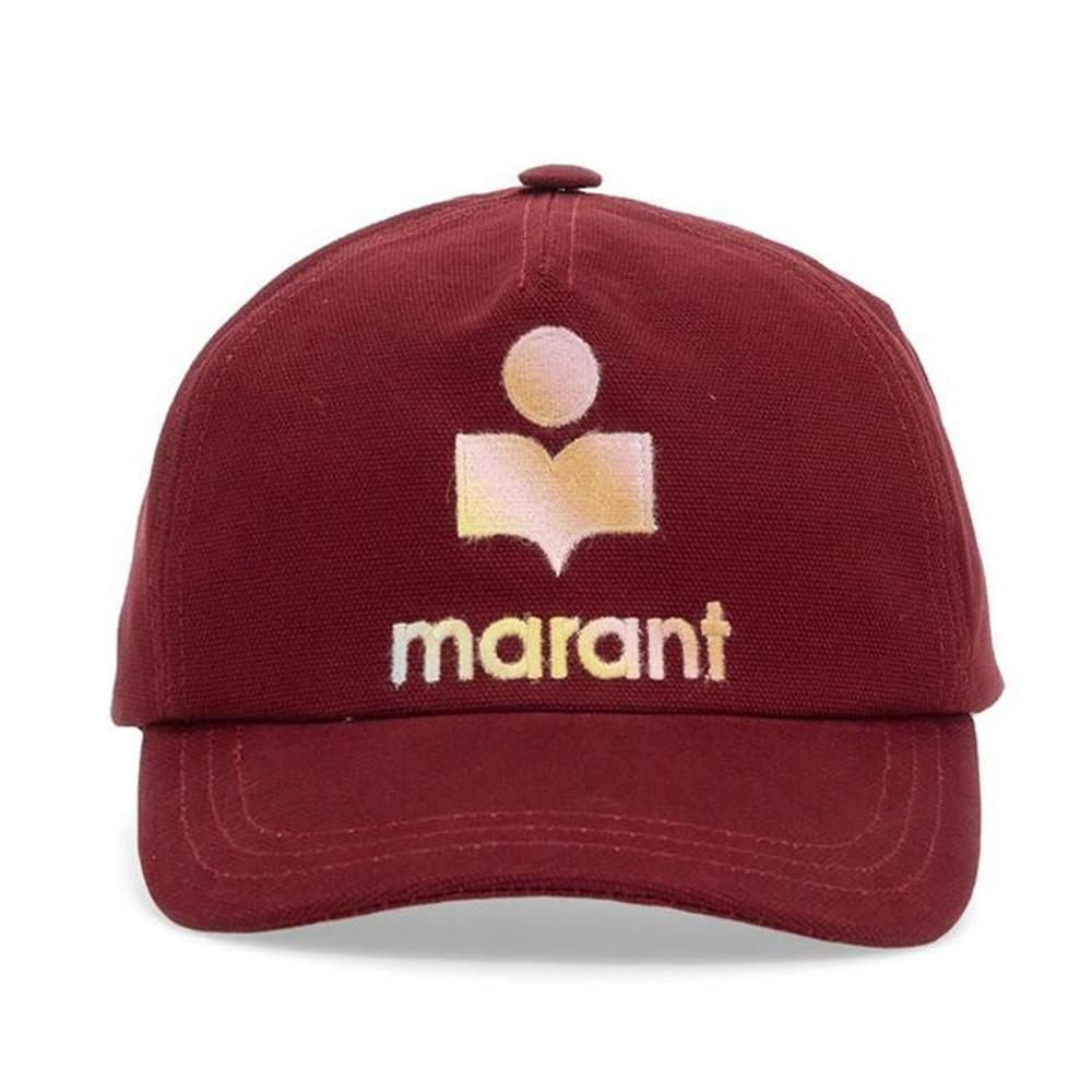 Isabel Marant TYRON Logo Embroidered Cap Navy
