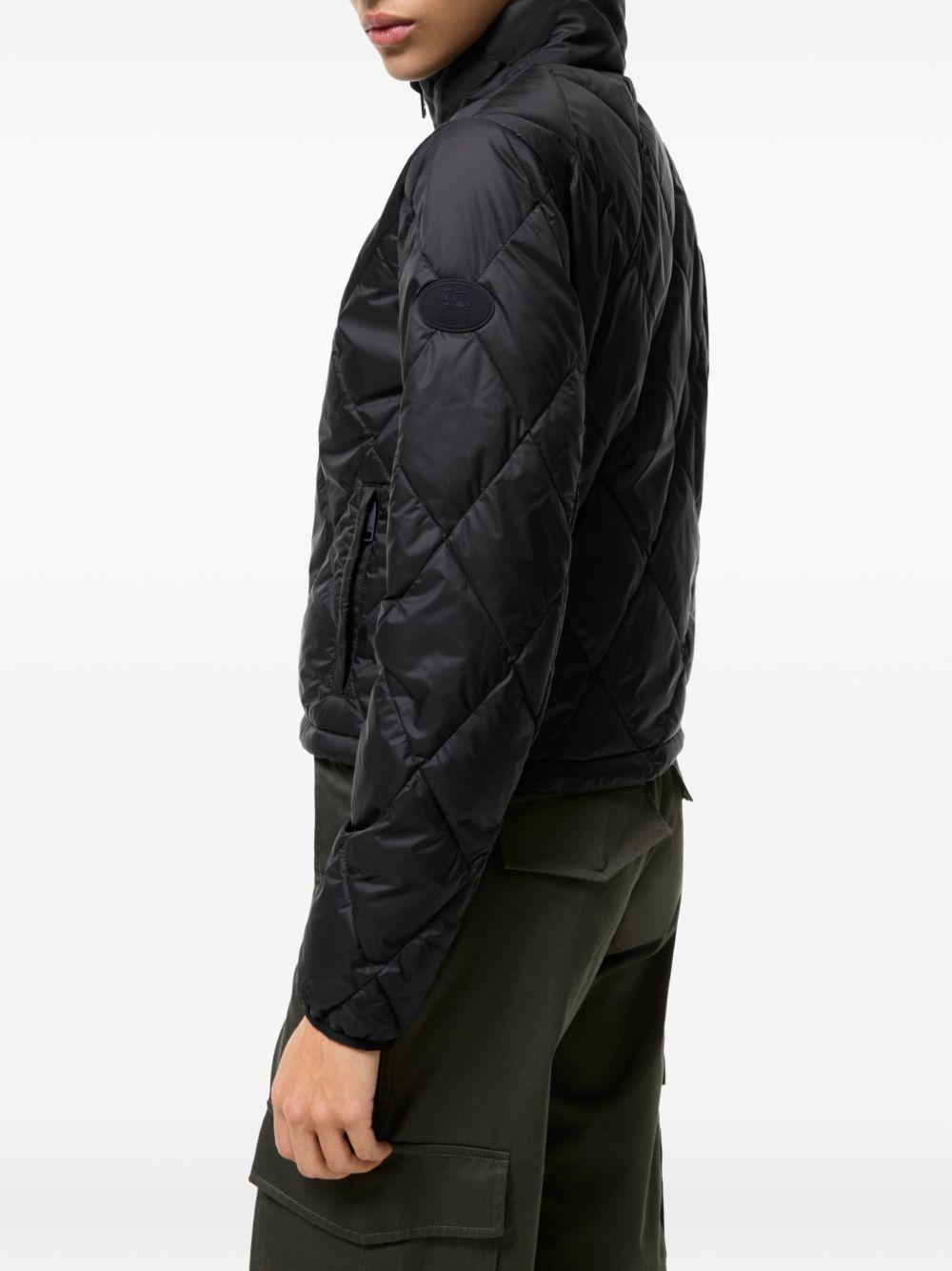 BURBERRY Black Down Puffer Jacket for Women