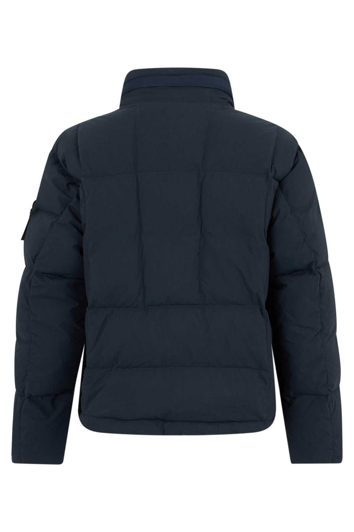 STONE ISLAND Black Down Puffer Jacket Men