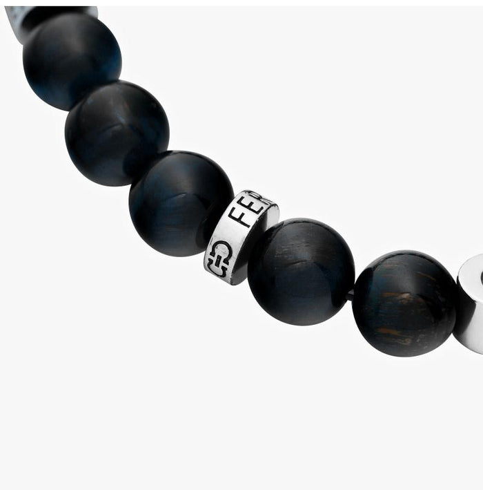 Ferragamo Men’s Leather Bracelet