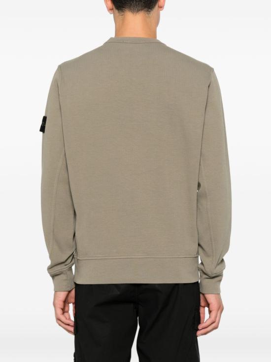 STONE ISLAND Ash Grey Long Sleeve Sweatshirt L2S156100017 S0472 V005G