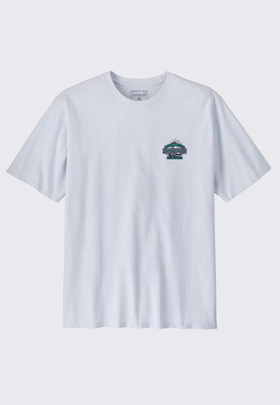 patagonia Short Sleeve T-Shirt for Men 37873R5 WHI DOM
