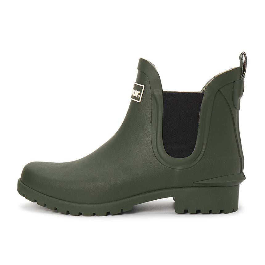 Barbour Wilton Wellington Women’s Chelsea Rain Ankle Boots