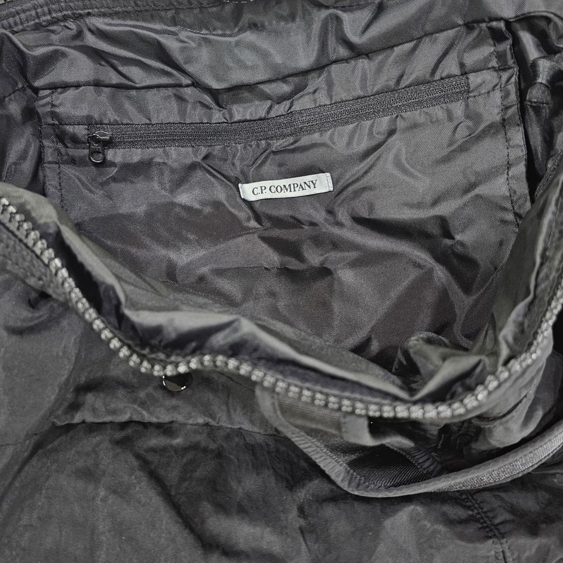 CP Company Nylon B Lens Tote Crossbody Bag Black