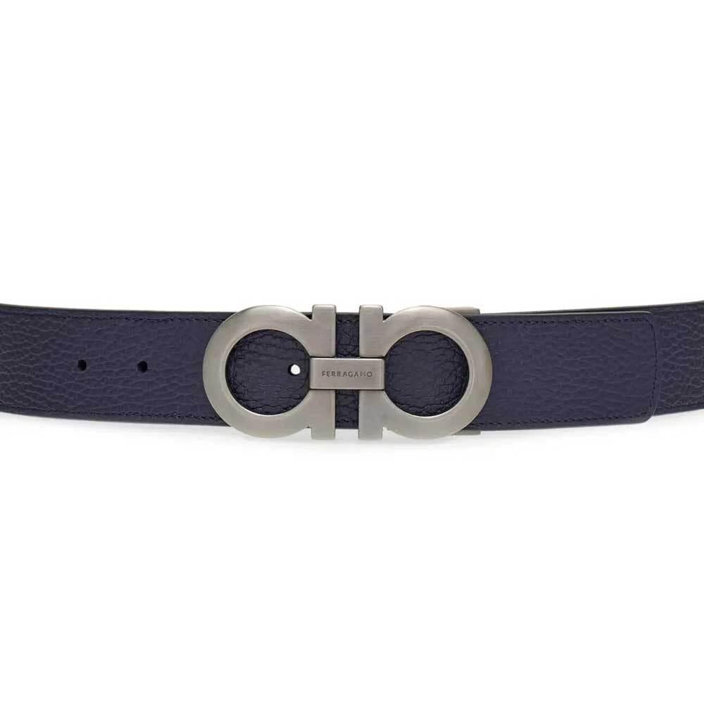 Ferragamo Men's Reversible Gancini Belt 670428 790557