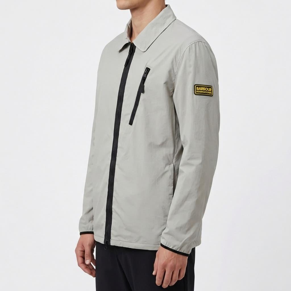 Barbour International Jacket Men Grey MCA0901 PU31