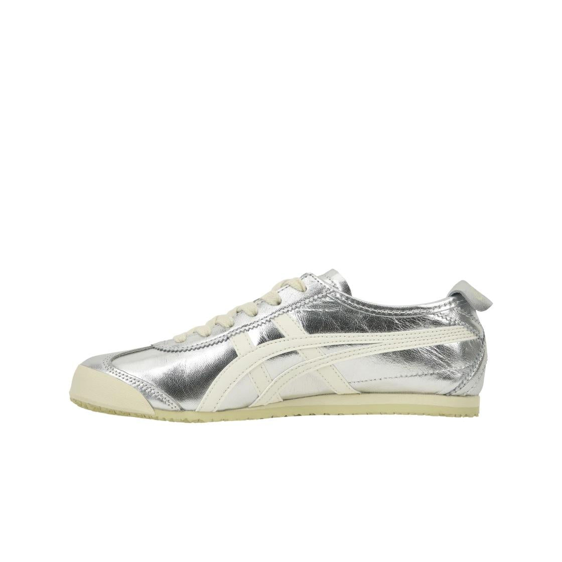 Onitsuka Tiger Mexico 66 Silver Low Top Sneakers Women