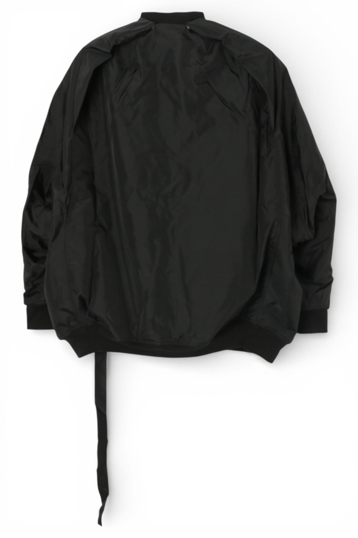 Rick Owens DRKSHDW Convertible Jumbo Peter Flight Jacket Black