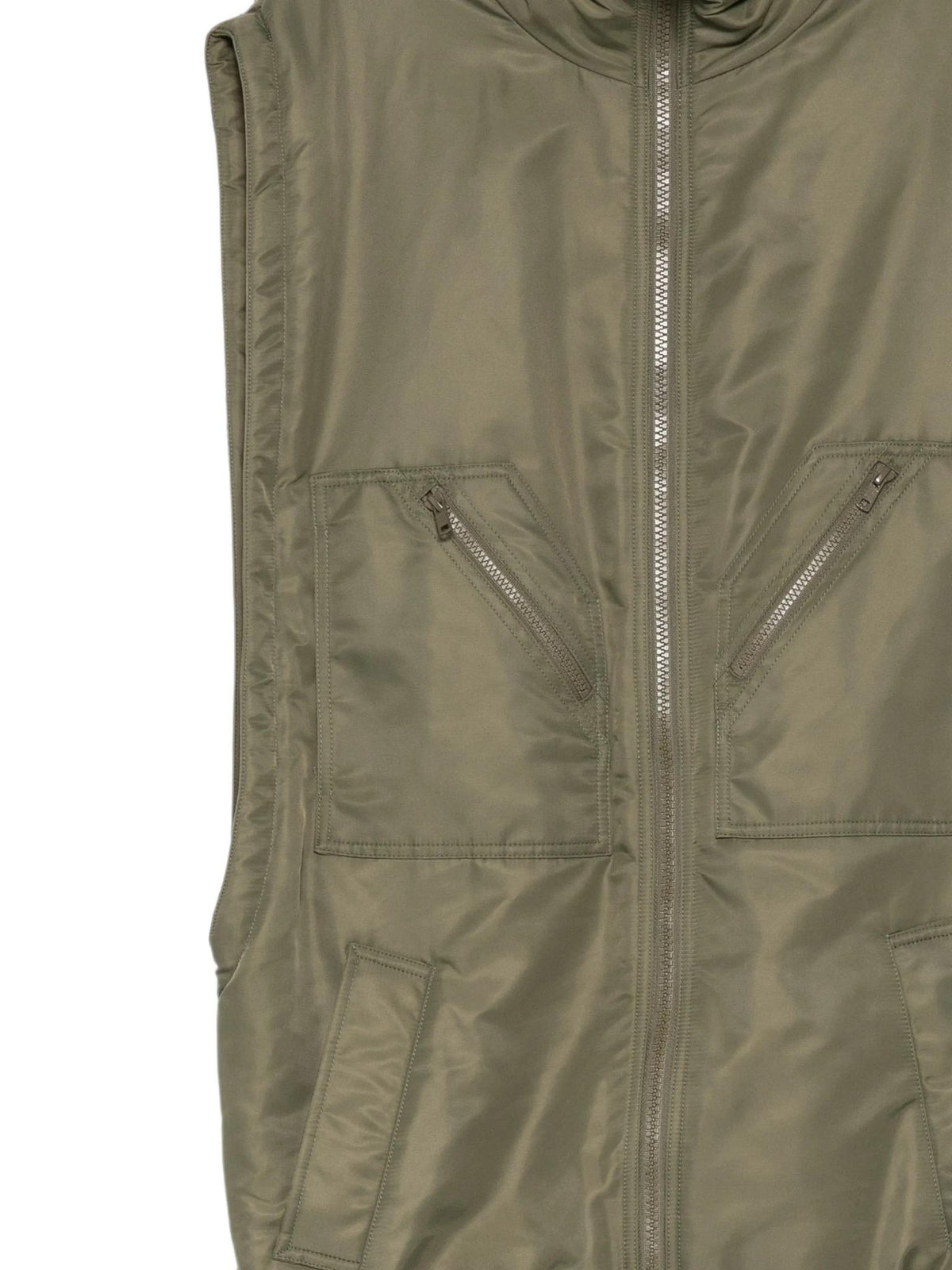 Maison Margiela Wool Blend Sleeveless Vest for Women