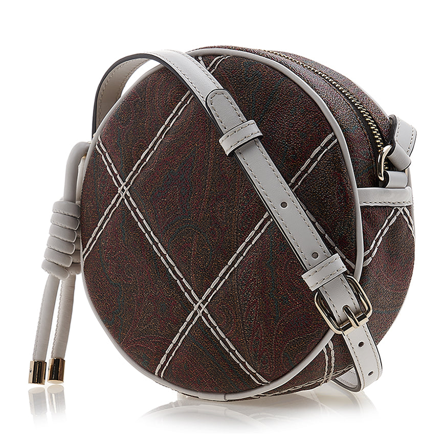 Etro Paisley Quilted Round Shoulder Bag 1N812 7656 600 2