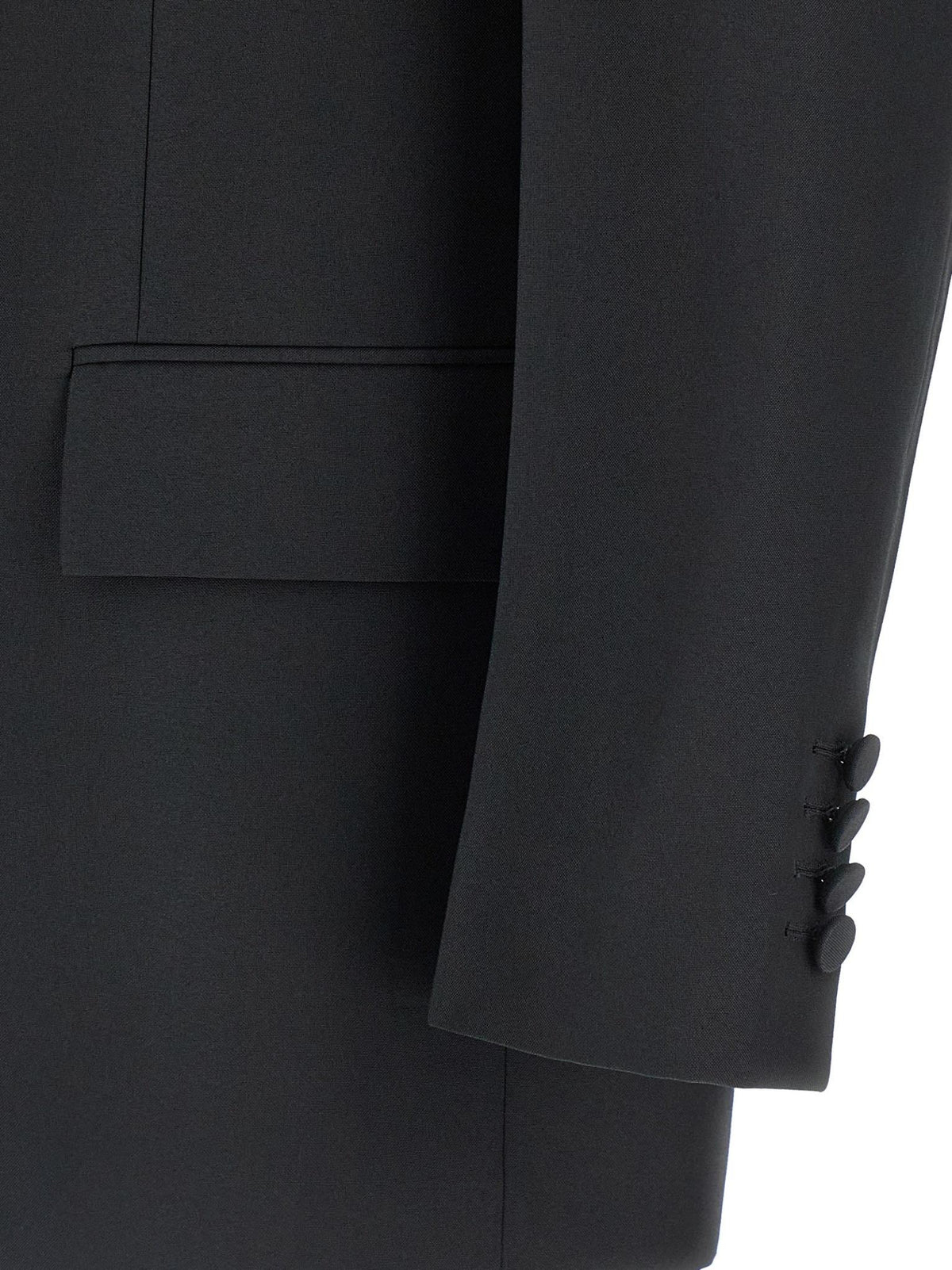 GUCCI Black Wool Blazer Men’s Suit Jacket