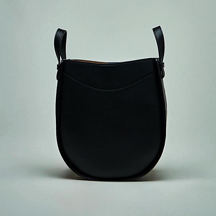 LOEWE Shiny Calfskin Hammock Slice Shoulder Bag A538HHSX01 1100