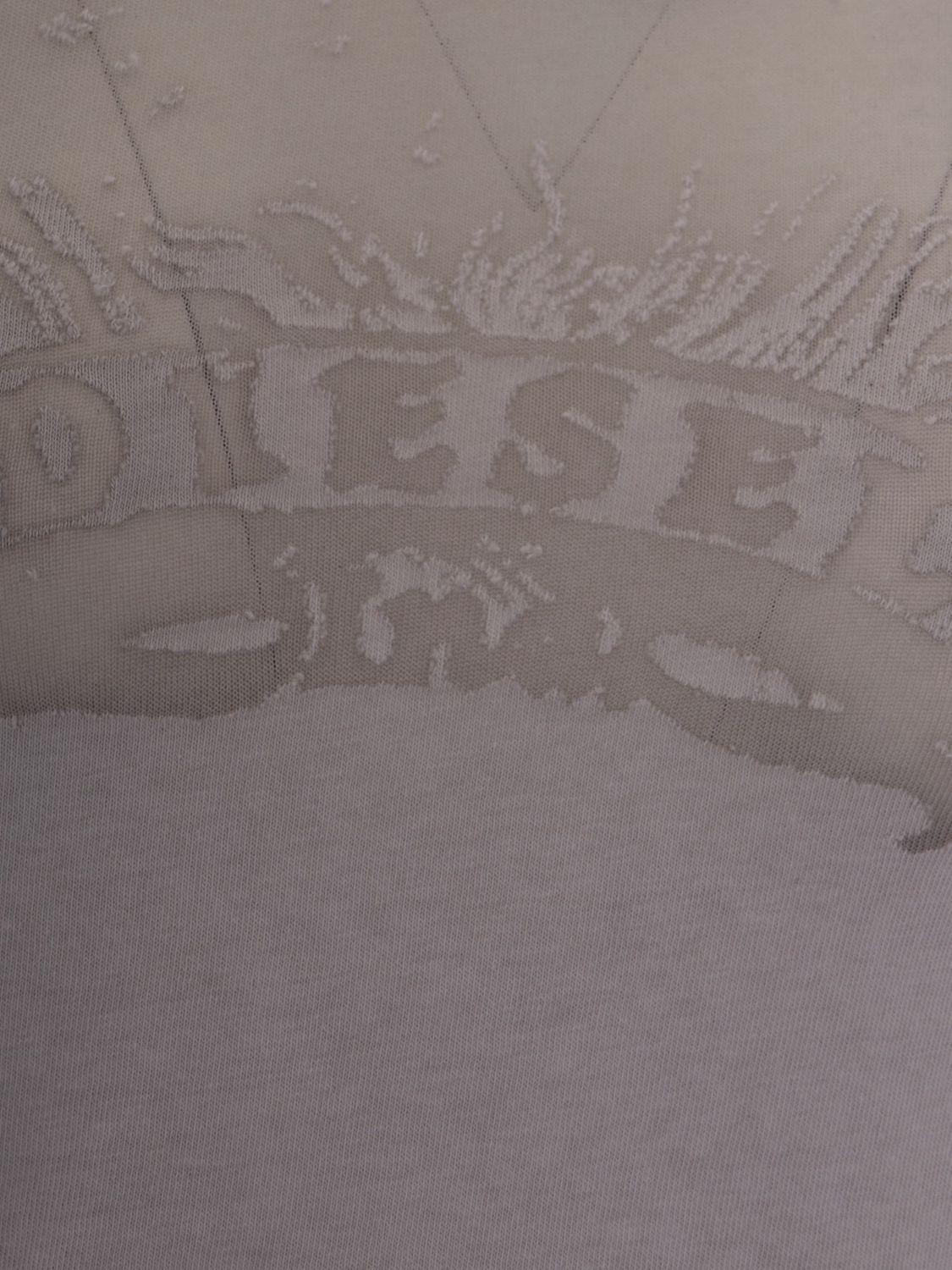 DIESEL Short Sleeve T-Shirt White Cotton Women’s