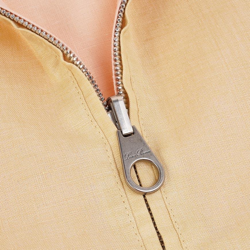 Loro Piana Women’s Linen Bomber Jacket FAQ0520 B5ZG