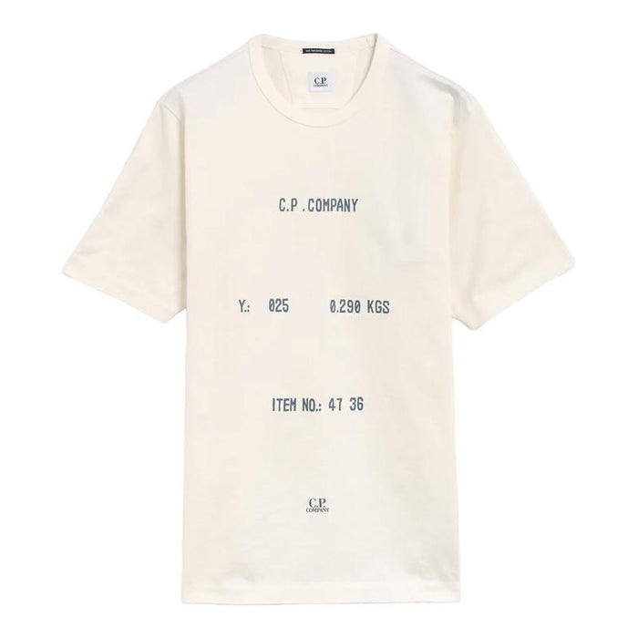 CP Company Typographic Logo Short Sleeve T-Shirt