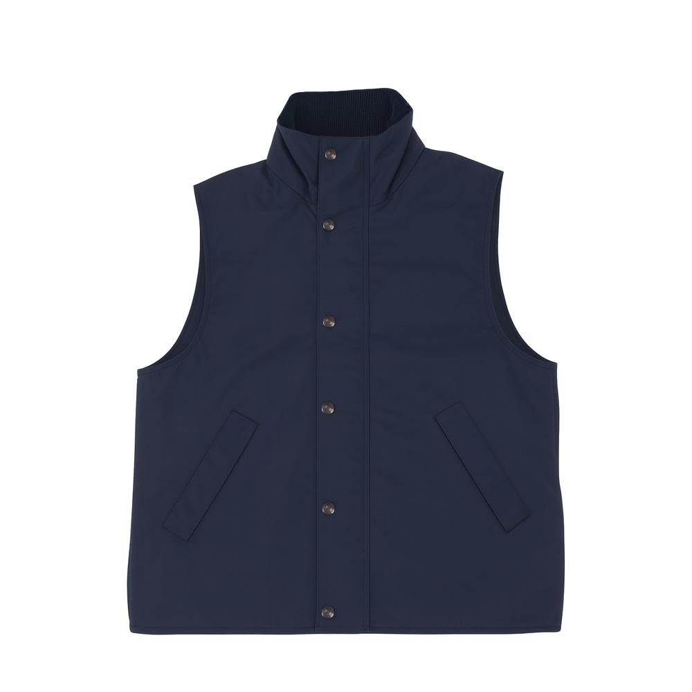 nanamica 2L PERTEX Oversized Knit Vest for Men S25FN073E DN
