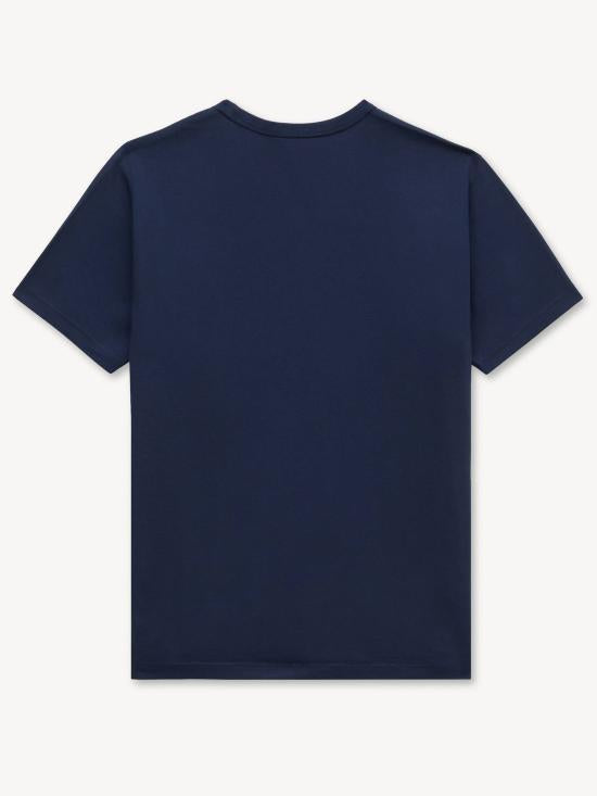 KENZO Short Sleeve T-Shirt Men’s Black Cotton FG6 5TS162 4SG 79 BLUE BLACK DOM
