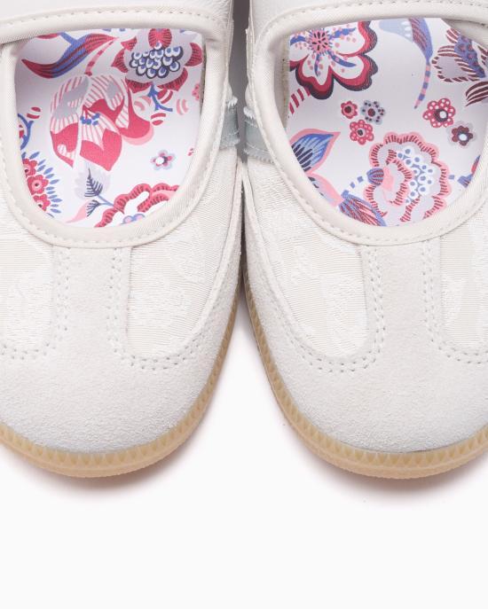 Adidas White Leather Low-Top Sneakers for Women IH6978 DOM