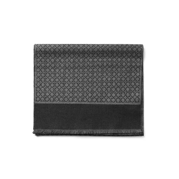 Ferragamo Gancini Wool Scarf for Men 52 7047 0671684