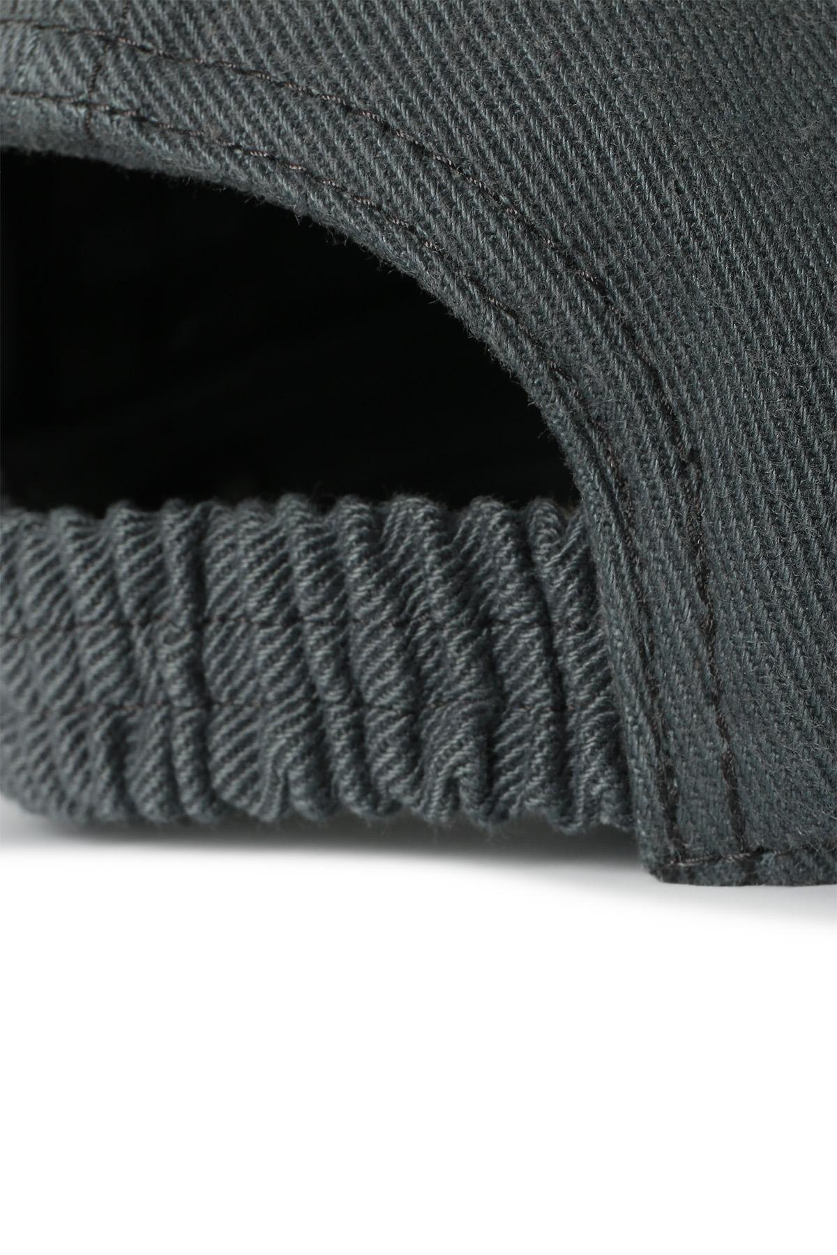 Miu Miu Gray Denim Corduroy Baseball Cap 5HC369 2CWD F0031