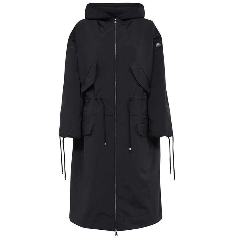 Moncler BELICE Logo Hooded Jacket Black