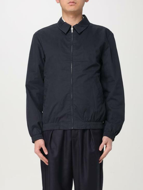 A.P.C. Gilbert Jacket Men’s Black Cotton Zip-Up Jacket