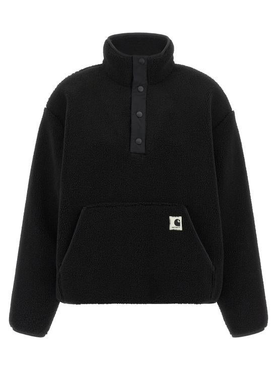 CARHARTT WIP Elliott High Neck Liner Turtleneck Knit Swe I032241 00EXX BLACK DOM