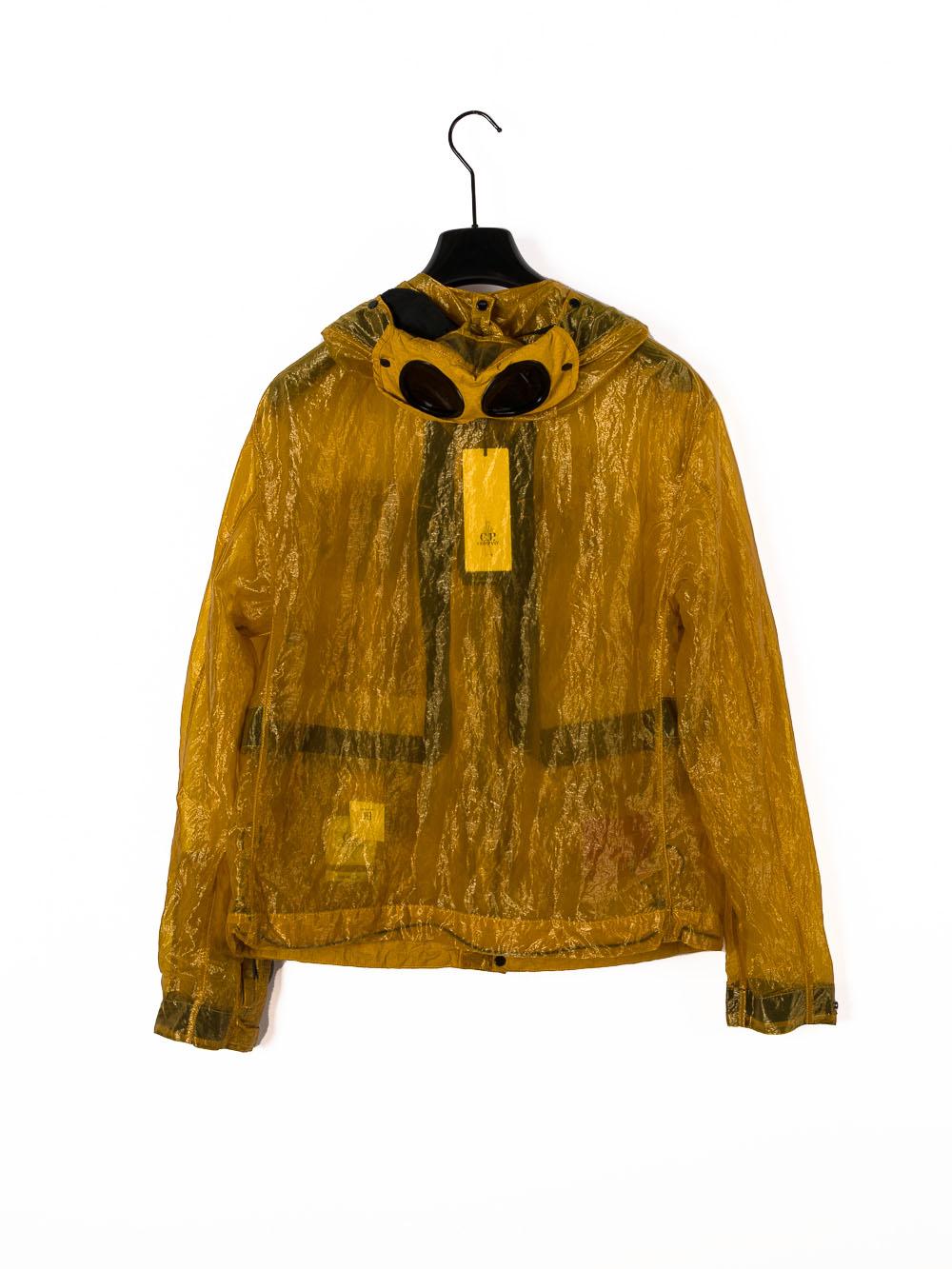 CP Company Yellow Kan Pocket Lens Jacket Unisex 12CMOW108 006206G