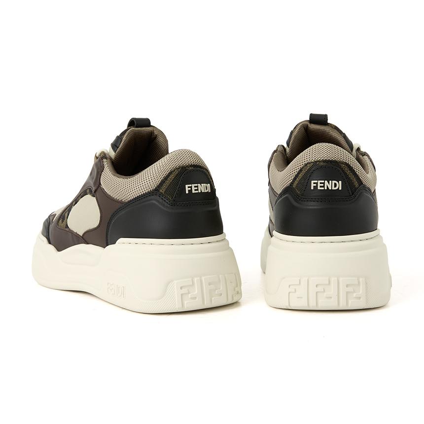 FENDI Fendi Force Low-Top Sneakers Men’s White Leather