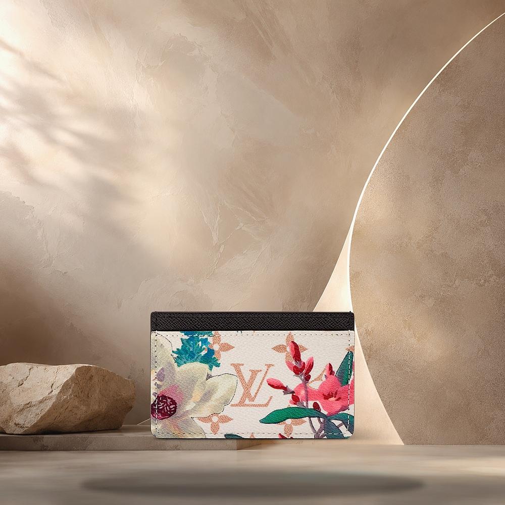 Louis Vuitton Monogram Dune Card Holder Wallet