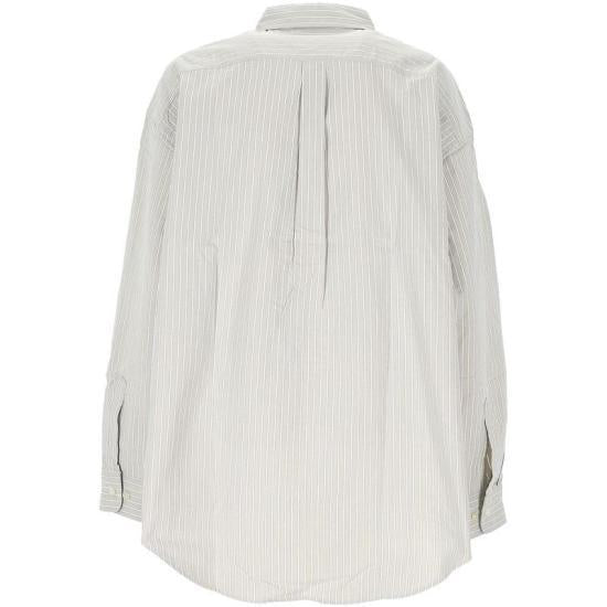 nanamica Beige Long Sleeve Shirt SUGS421BE BEIGE DOM
