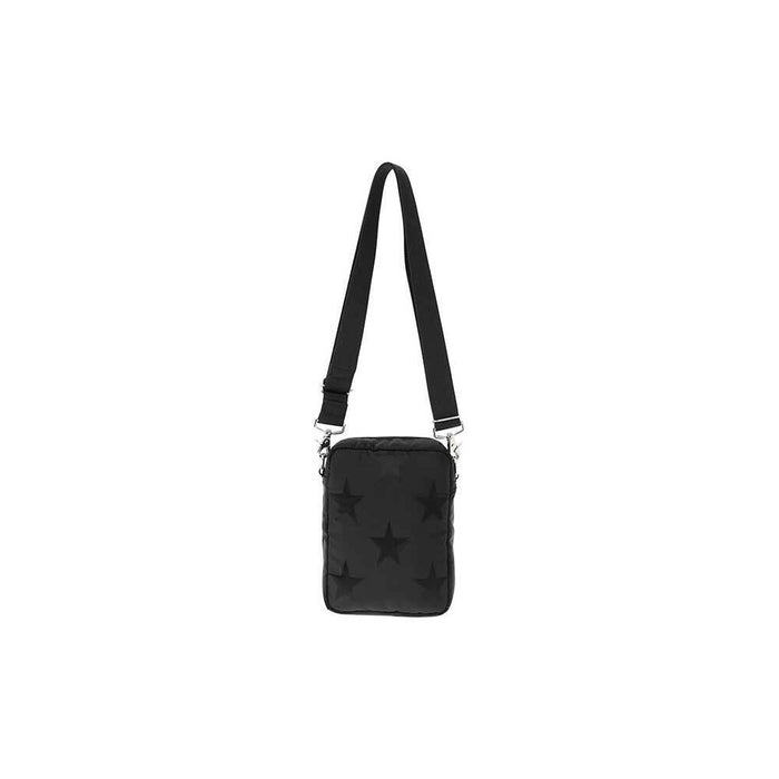 PORTER Flag Vertical Shoulder Bag Black Crossbody 867 17100