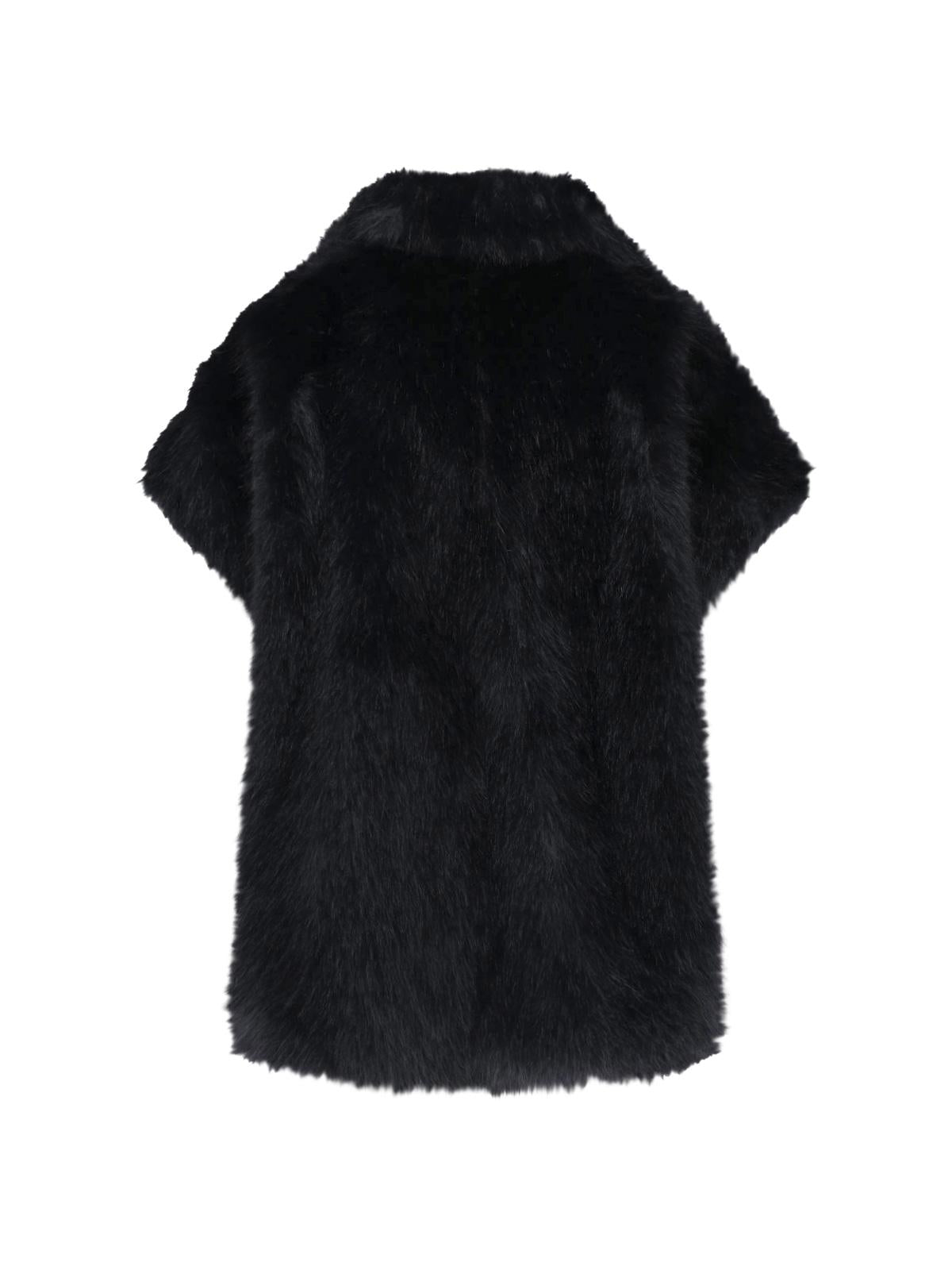 Herno Faux Fur Jacket Beige Women’s Outerwear