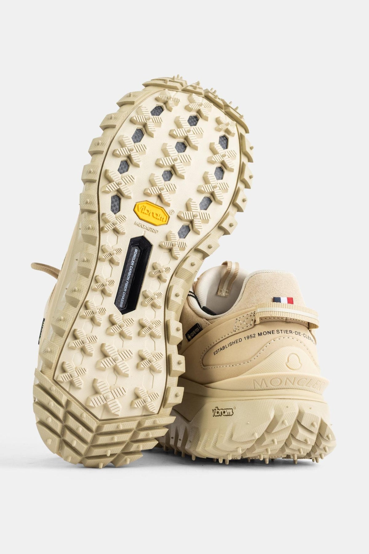 Moncler Leather Low-Top Sneakers